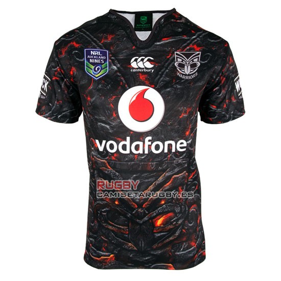 Camiseta de Warriors 9s Rugby 2017 Auckland